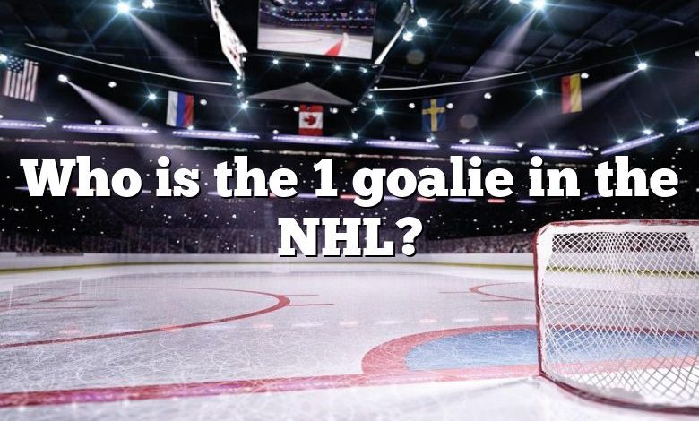 Who is the 1 goalie in the NHL?