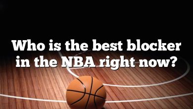 Who is the best blocker in the NBA right now?