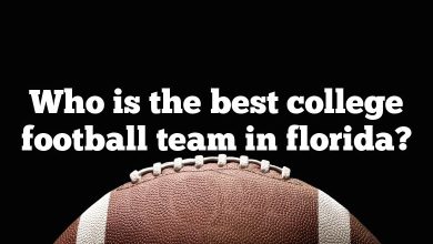 Who is the best college football team in florida?