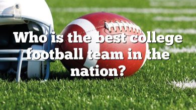 Who is the best college football team in the nation?