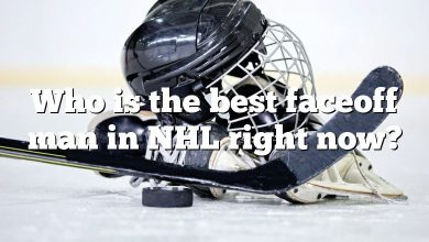 Who is the best faceoff man in NHL right now?