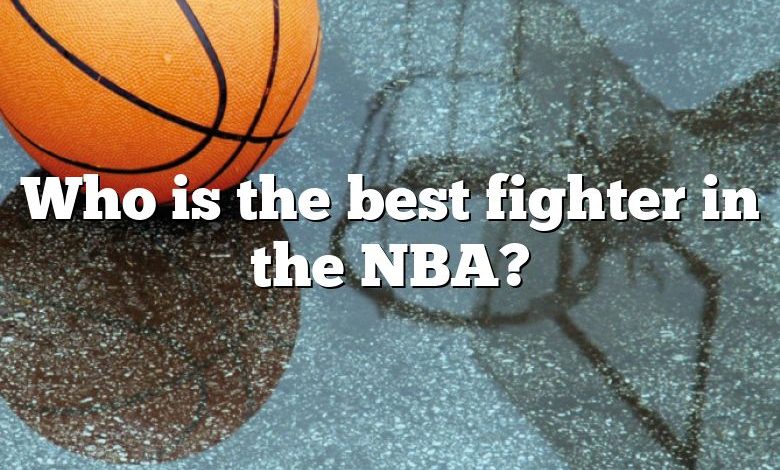 Who is the best fighter in the NBA?