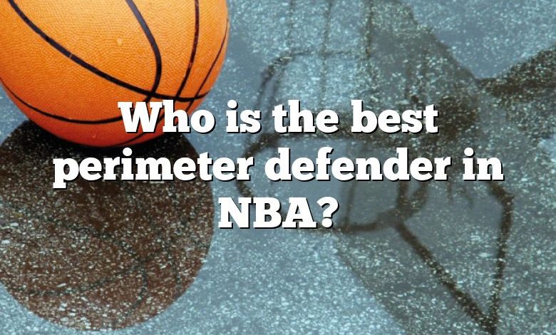 Who is the best perimeter defender in NBA?