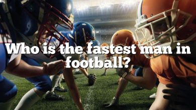 Who is the fastest man in football?