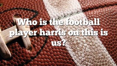 Who is the football player harris on this is us?