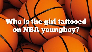 Who is the girl tattooed on NBA youngboy?