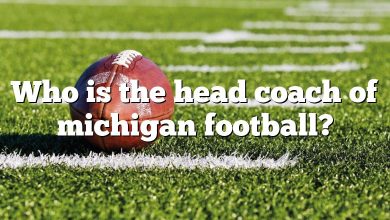 Who is the head coach of michigan football?