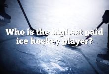 Who is the highest paid ice hockey player?