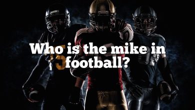 Who is the mike in football?