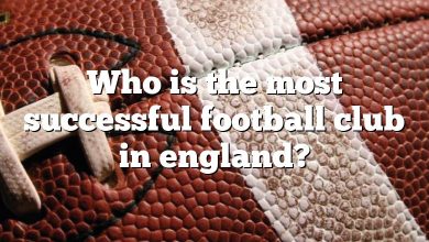 Who is the most successful football club in england?