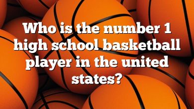 Who is the number 1 high school basketball player in the united states?