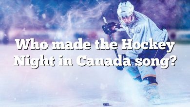 Who made the Hockey Night in Canada song?