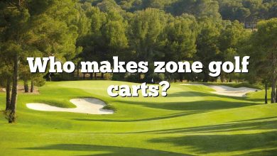 Who makes zone golf carts?