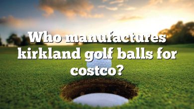 Who manufactures kirkland golf balls for costco?