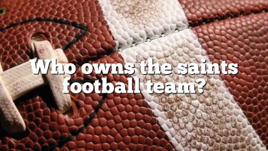 Who owns the saints football team?