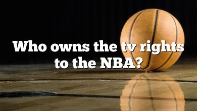 Who owns the tv rights to the NBA?