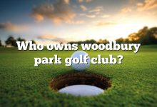 Who owns woodbury park golf club?