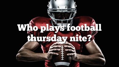 Who plays football thursday nite?