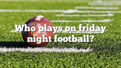 Who plays on friday night football?