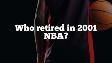 Who retired in 2001 NBA?