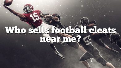 Who sells football cleats near me?