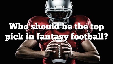 Who should be the top pick in fantasy football?