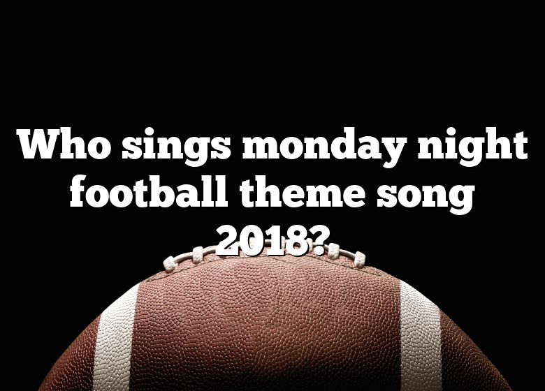 ESPN MONDAY NIGHT FOOTBALL “All Night Long” by Aloe Blacc + Behind