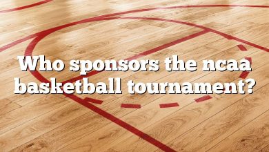 Who sponsors the ncaa basketball tournament?