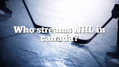 Who streams NHL in canada?