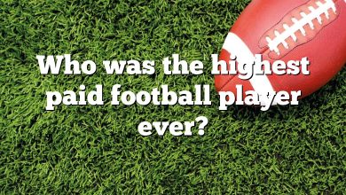 Who was the highest paid football player ever?