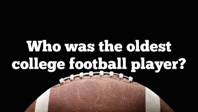 Who was the oldest college football player?