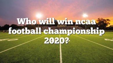 Who will win ncaa football championship 2020?