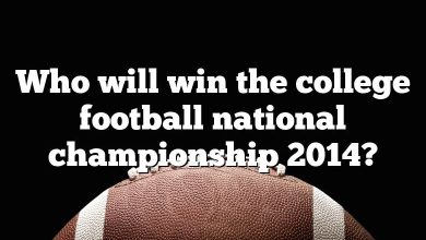 Who will win the college football national championship 2014?