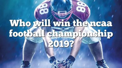 Who will win the ncaa football championship 2019?