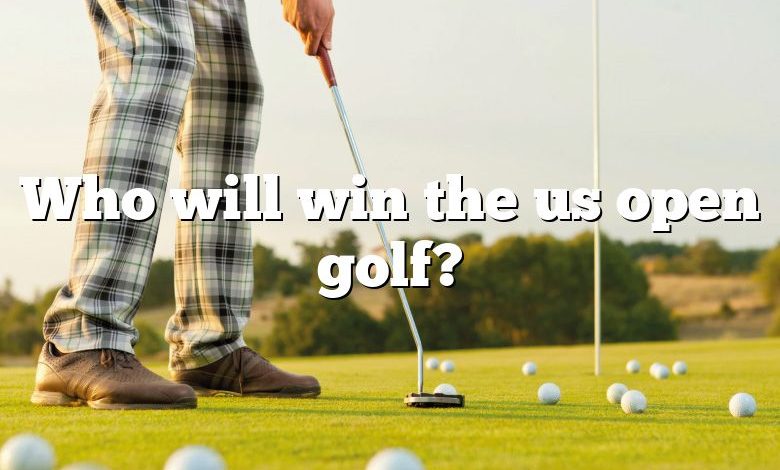 Who will win the us open golf?