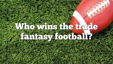 Who wins the trade fantasy football?