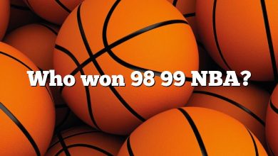 Who won 98 99 NBA?