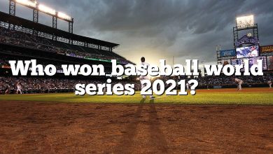 Who won baseball world series 2021?