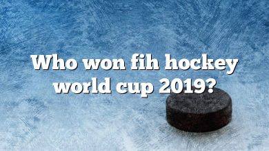 Who won fih hockey world cup 2019?