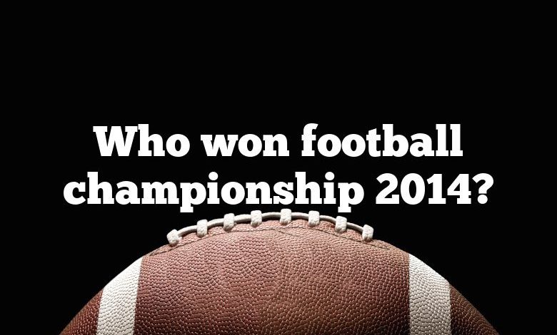 Who won football championship 2014?