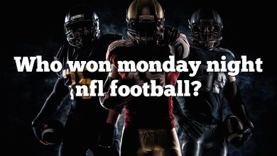 Who won monday night nfl football?