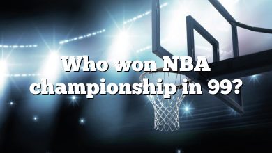 Who won NBA championship in 99?