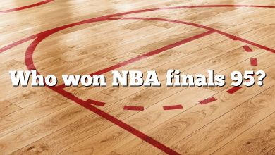 Who won NBA finals 95?