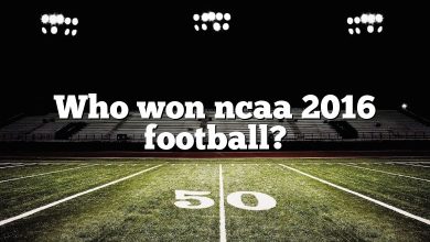 Who won ncaa 2016 football?