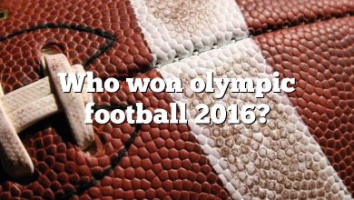 Who won olympic football 2016?