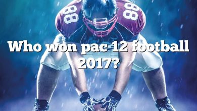 Who won pac 12 football 2017?