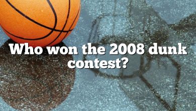 Who won the 2008 dunk contest?