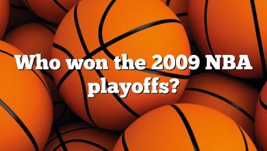 Who won the 2009 NBA playoffs?