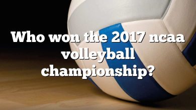 Who won the 2017 ncaa volleyball championship?