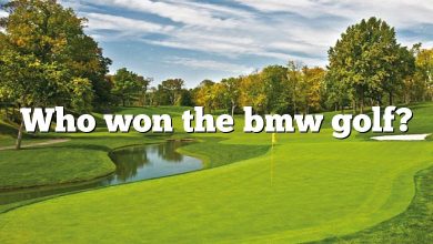 Who won the bmw golf?